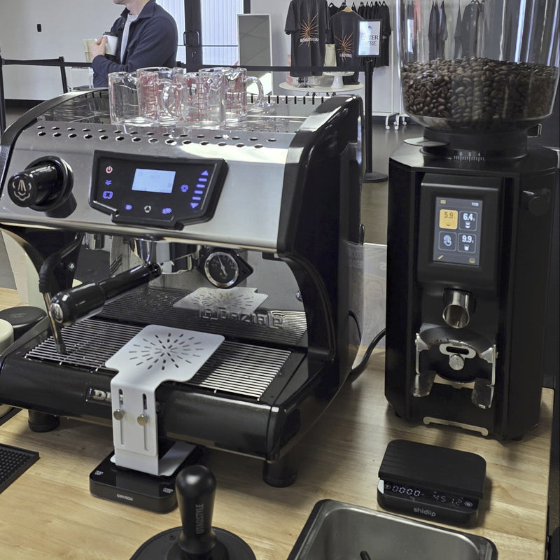 Baristas at the cart