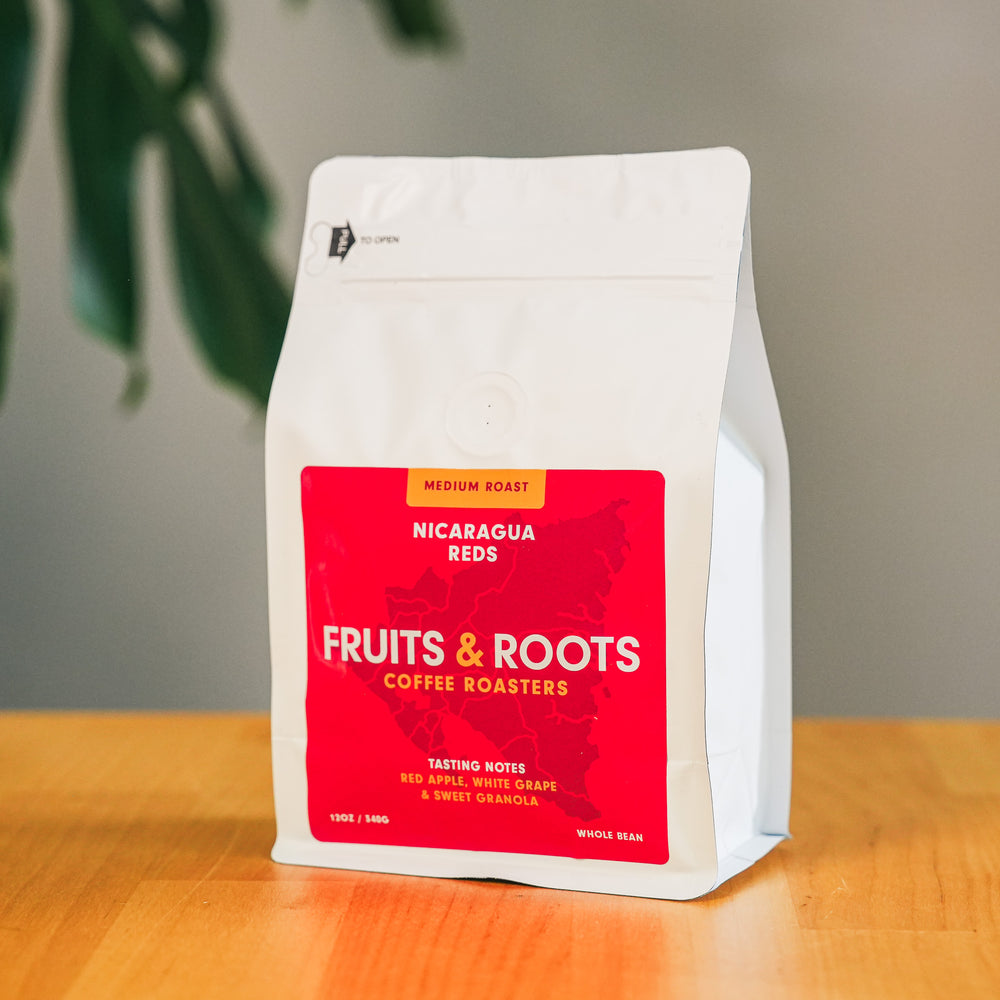 Bagged coffee for retail shelves