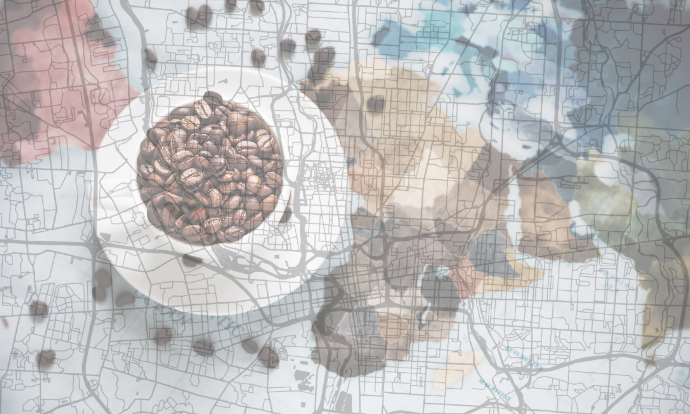 Hands pouring coffee at a partner site